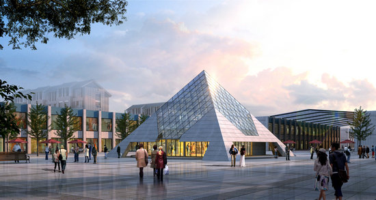 巴南金字塔网架